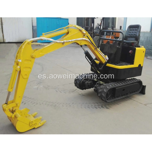 Mini excavadora 1.5ton excavadora palanca de mando excavadora de orugas agrícolas